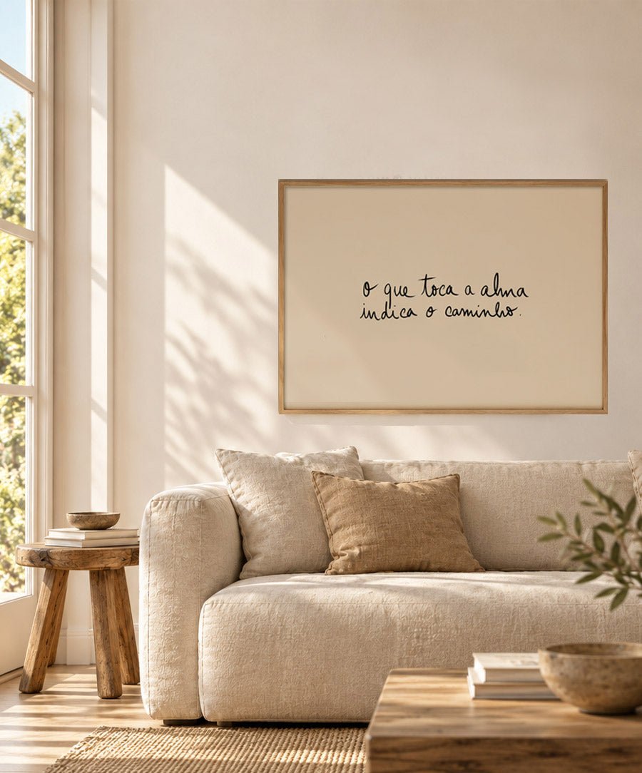 Poster 'O Caminho' - Posters Catita illustrations