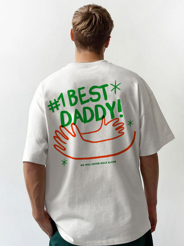 NR1 Best Daddy - T-shirts Catita illustrations