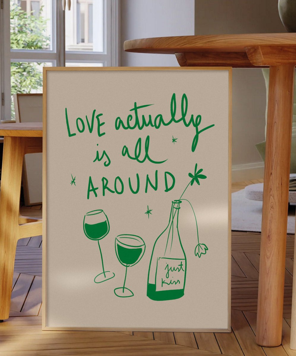 Love actually is all around - Posters Catita illustrations