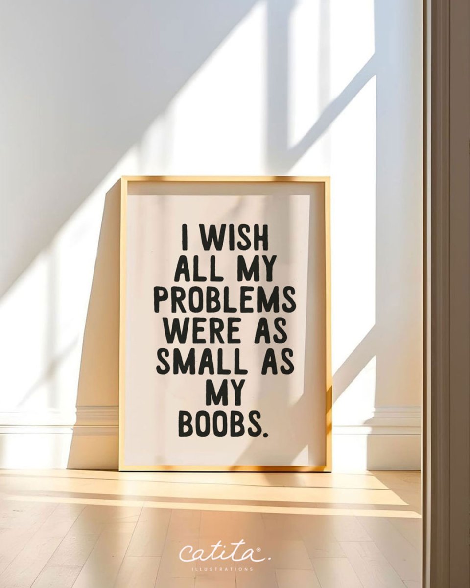 Small problems - Posters Catita illustrations